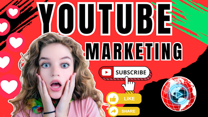 Gig Preview - Do organic youtube video marketing and expert video SEO