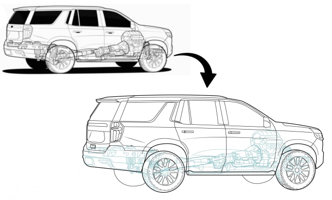 Gig Preview - Do line art illustration, convert to coloring book and vector tracing