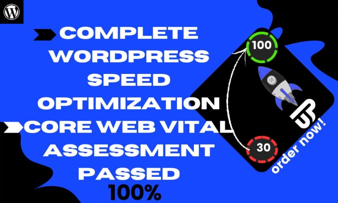 Gig Preview - Do wordpress speed optimization and improve load time