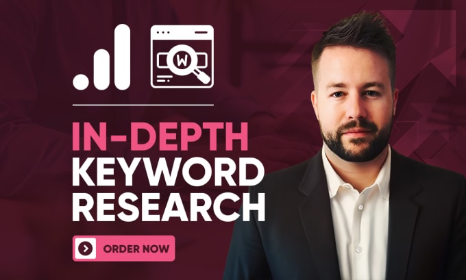 Gig Preview - Conduct keyword research for your website to improve SEO