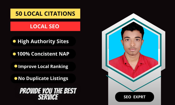 Gig Preview - Do 50 live australia local citations for local business seo