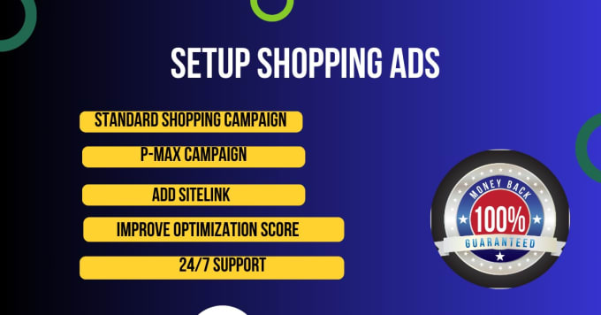 Gig Preview - Create profitable pmax or performance max campaign, shopping ads campaign