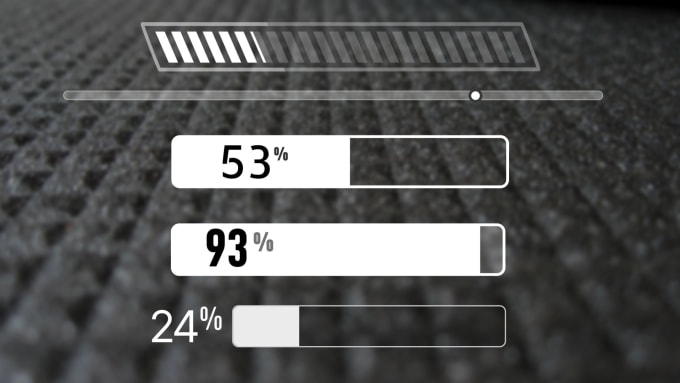 Gig Preview - Create a custom progress bar for your fitness video