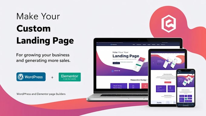 Gig Preview - Design a high perfoming landing page for your business