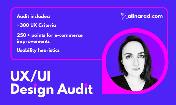 Gig Preview - Do UX UI audit of the ecommerce shop or website