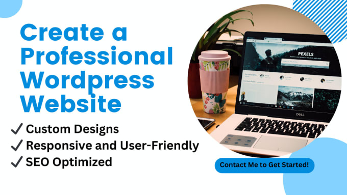 Bestseller - create or update a professional wordpress website for your business