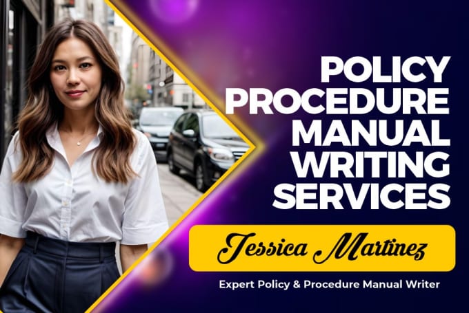 Gig Preview - Write a customized policy and procedure manual for your business for licensing