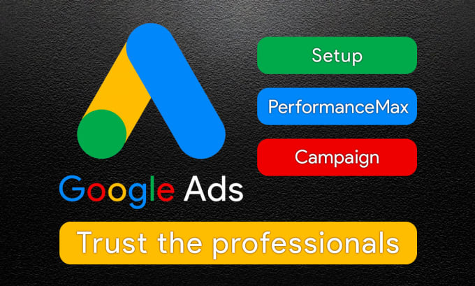 Gig Preview - Setup google ads adwords PPC performance max campaign