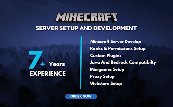 Gig Preview - Setup your minecraft server with plugins