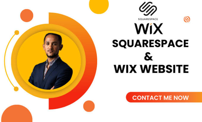 Gig Preview - Wix website redesign, wix website design squarespace landind page