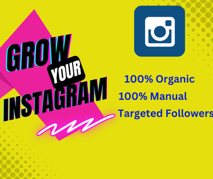 Gig Preview - Do instagram promotion for fast organic growth