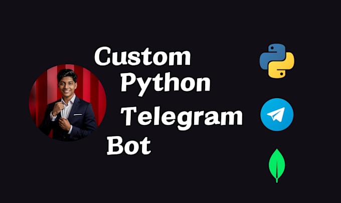 Gig Preview - Develop custom python telegram bots for your needs