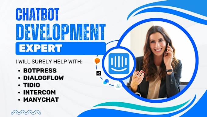 Gig Preview - Create chatbot for social media platforms websites using tidio chatfuel manychat