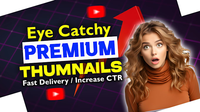 Gig Preview - Make an attractive youtube thumbnail for you