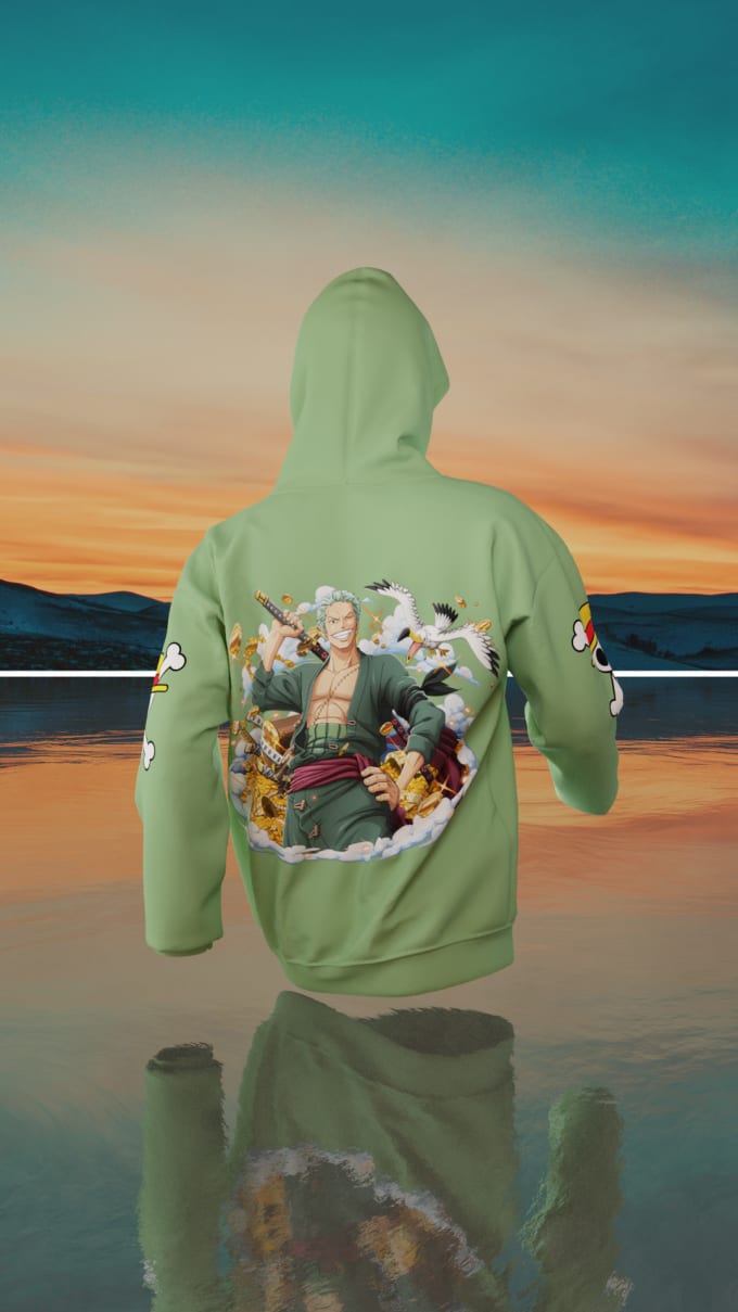 Gig Preview - Create a high quality 3d mockup video for hoodies