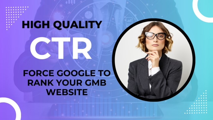 Gig Preview - Ctr rank booster for local business and national SEO gbp gmb