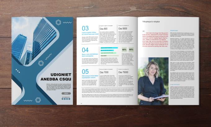 Gig Preview - Design annual report, company profile, magazine, catalogs