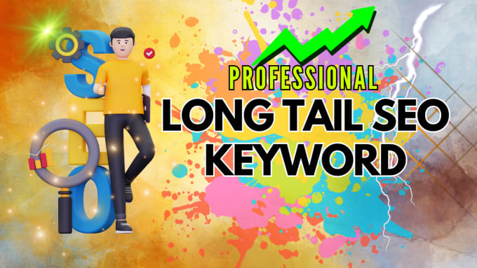 Gig Preview - Professional long tail SEO keyword research and competitor analysis