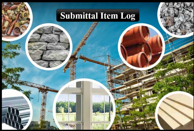 Gig Preview - Prepare submittal items log for your construction project