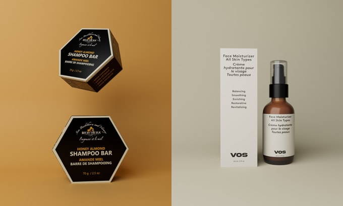 Gig Preview - 3d render minimal images for beauty and skincare products