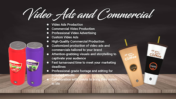 Gig Preview - Professional video ads and commercial production for impactful marketing