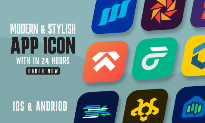 Gig Preview - Create a professional and modern app logo in 24 hours