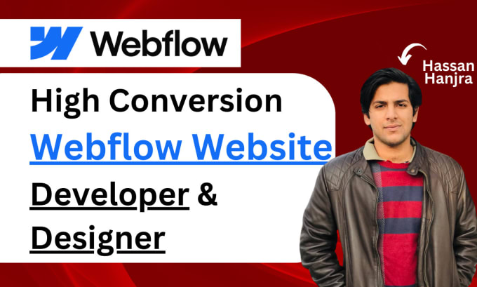 Gig Preview - Design and develop a high conversion webflow website