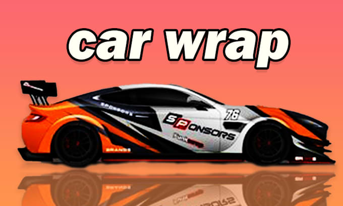 Gig Preview - Design a car wrap for racing and drift livery all vehicle