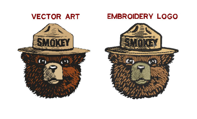 Gig Preview - Do embroidery digitizing convert to dst, jef, pes, exp in 2 hour