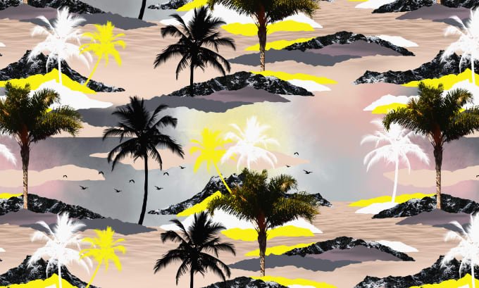 Gig Preview - Design a unique tropical and hawaiian pattern