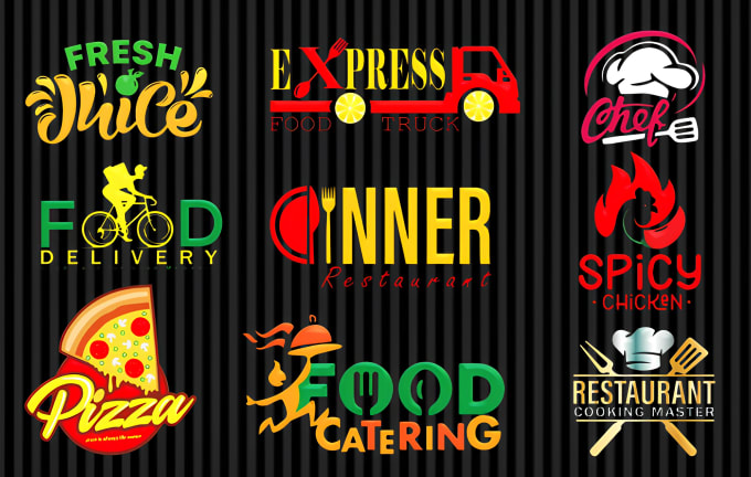 Bestseller - do coffee shop fast food pizza burger bbq cafe bakery and restaurant logo design