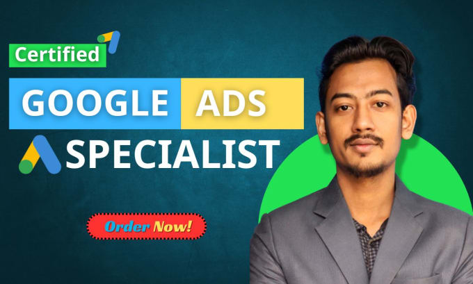 Gig Preview - Be your google ads specialist and create manage adwords campaigns