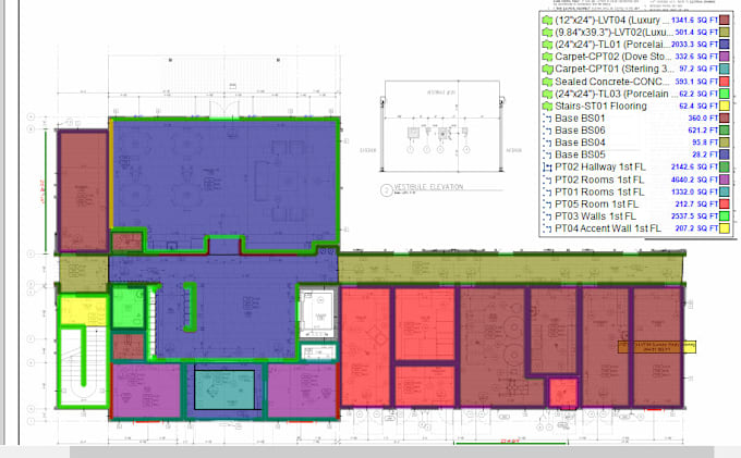 Gig Preview - Do planswift takeoff, material estimation, bill of quantity