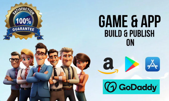 Gig Preview - Publish apps, publish games on play store and app store