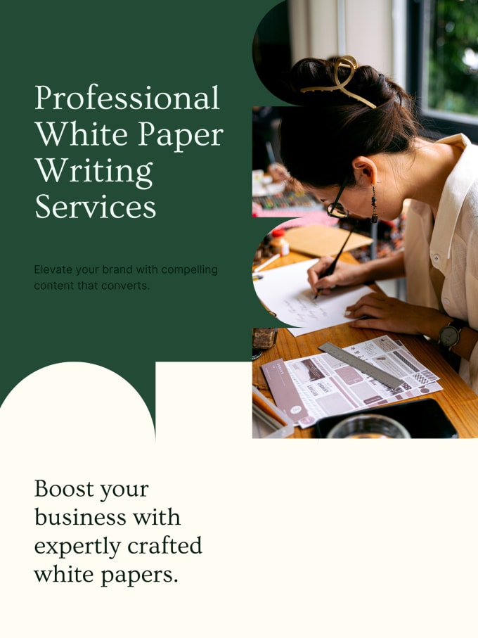 Gig Preview - Write a professional white paper