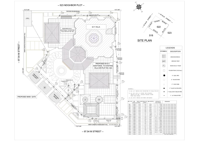 Gig Preview - Make drainage plan drainage floor plans