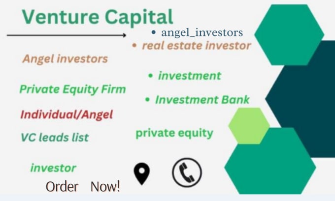 Gig Preview - Venture capital, angel investors, investor leads email lists from USA and europe