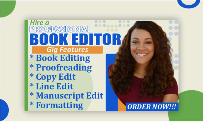 Gig Preview - Be your developmental editor,proofread and format nonfiction,fiction book editor