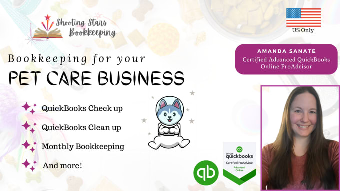 Gig Preview - Do bookkeeping for your pet care business