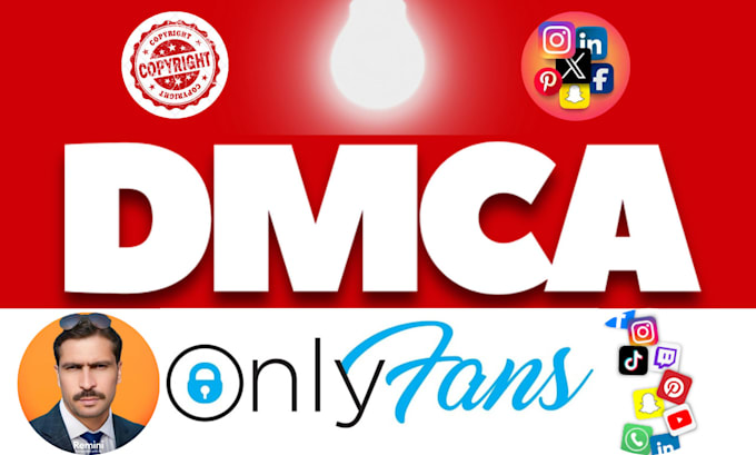 Gig Preview - Remove your leaked content onlyfans under dmca