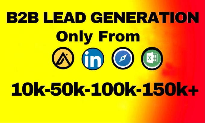 Gig Preview - Do b2b lead generation and list building for your specific criteria