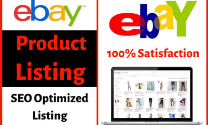 Gig Preview - Ebay product listing, ebay lister, ebay product upload