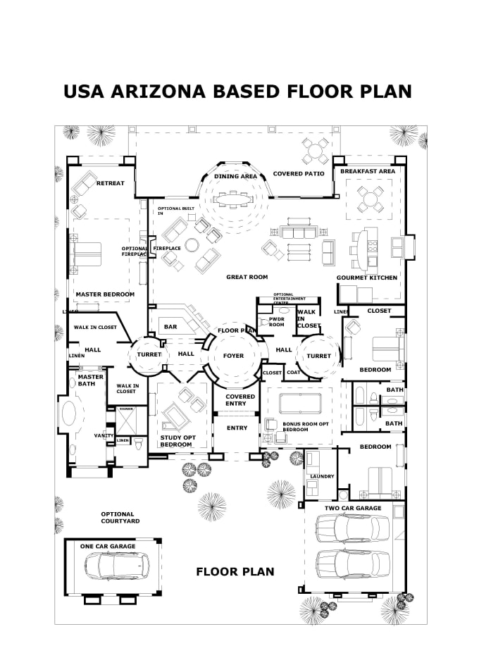 Gig Preview - Design architectural 2d floor plan, pdf sketch into autocad