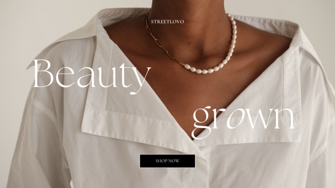 Gig Preview - Build a minimal style for your jewelry website