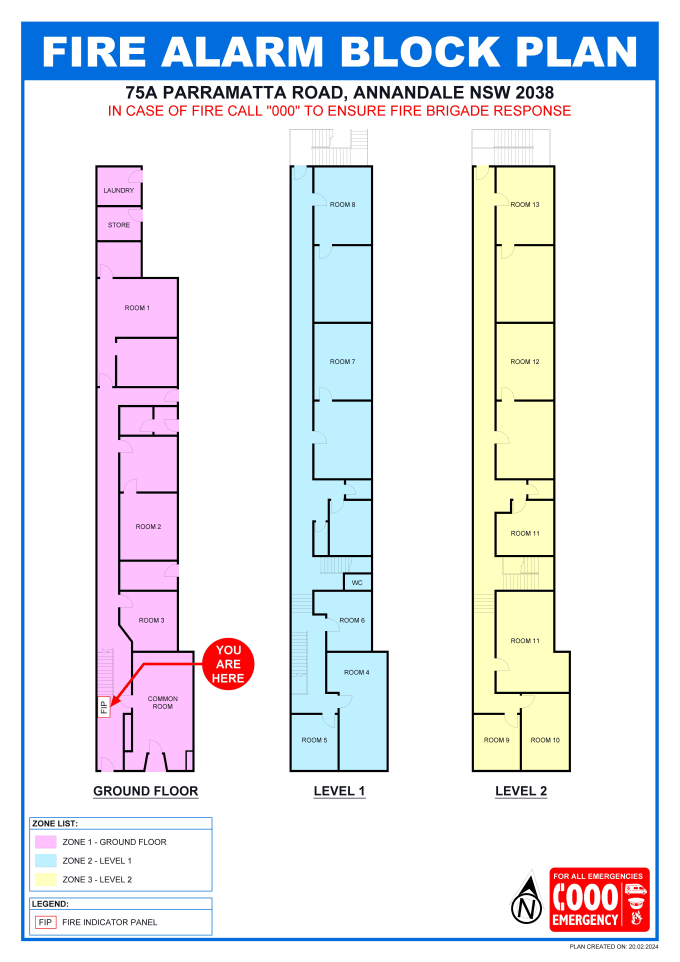 Gig Preview - Create zone block plans and diagram