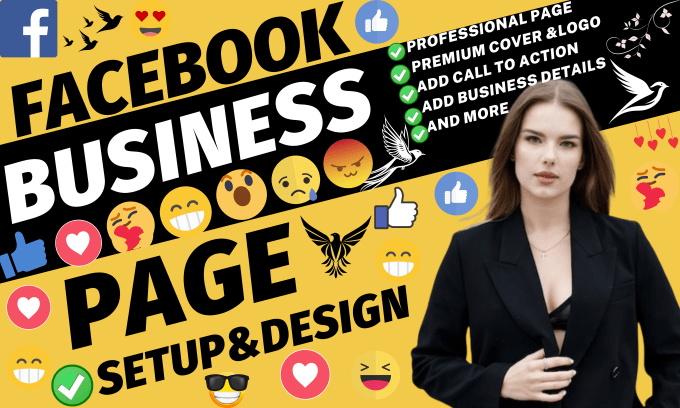 Gig Preview - Do facebook business page create , social media  page create