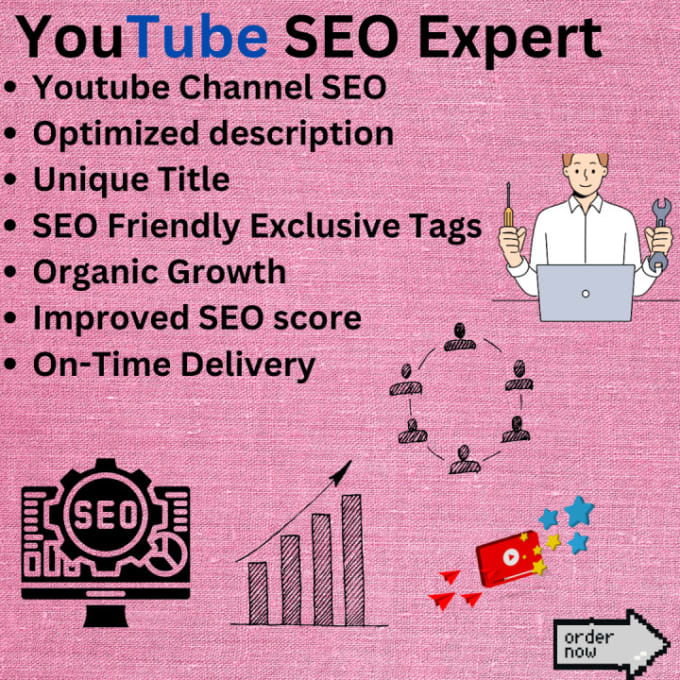 Gig Preview - Maximize your youtube views with organic seo for top ranking