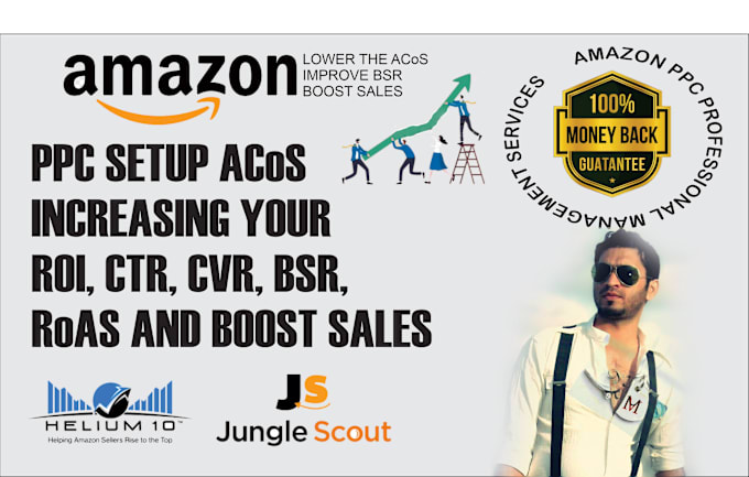 Gig Preview - Manage your amazon PPC campaign and increase your ROI