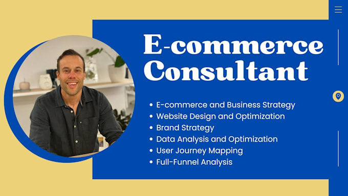 Gig Preview - Be your seasoned ecommerce consultant