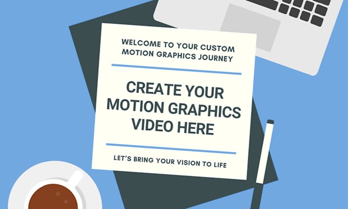 Gig Preview - Edit your assets into motion graphics video